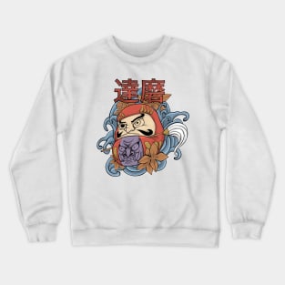 Daruma-japanese Crewneck Sweatshirt